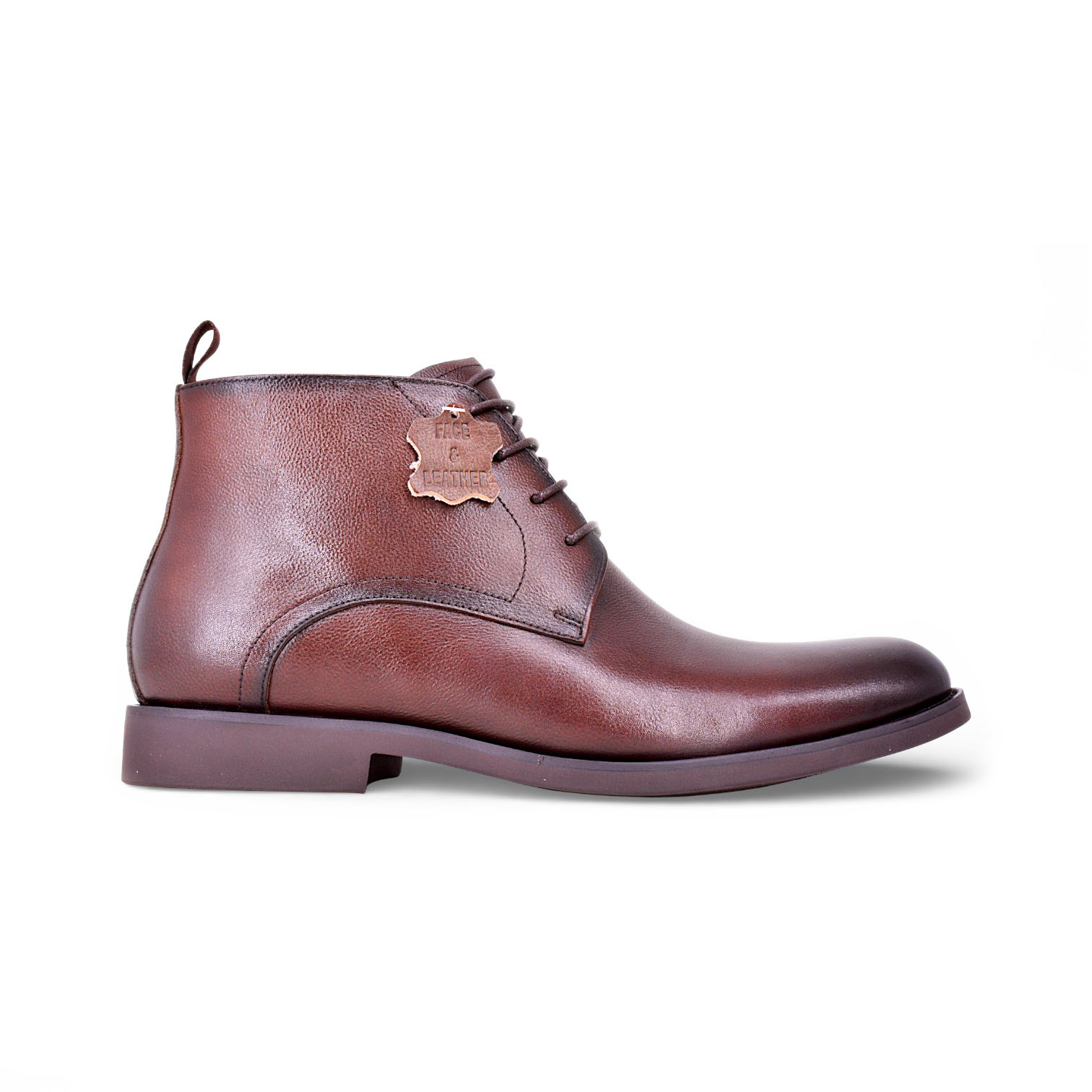 Genuine Leather Ankle Boots – LB1393 2 Genuine Leather Ankle Boots – LB1393
